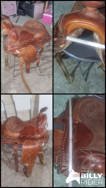 Westernsattel (für schmale Pferde / Araber), Texas, Kathrin , Western Saddle, Essen, Image 6