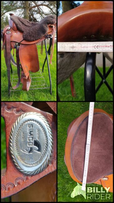 Westernsattel für kurze, breite Pferde, Simco, Julia , Western Saddle, Fürstenzell, Image 9