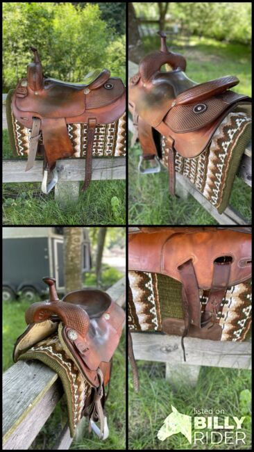 Westernsattel FQ / Cuttingsattel / Ranch Sattel Ryon‘s, Ryon‘s Cutting , Anna Joachimsthaler , Western Saddle, Frauenau , Image 11