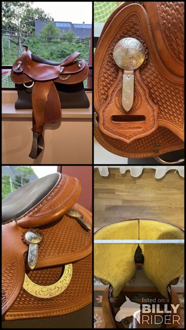 Westernsattel von Triple W Small Butterfly, Triple W Small Butterfly chestnut, Catrin, Western Saddle, Humlikon, Image 8