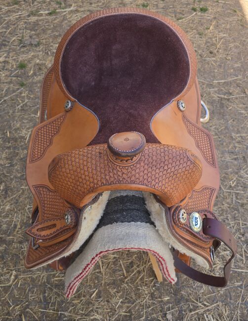 Western Sattel Western Imports Basket Reiner Pad Gurt Vorderzeug, Western Imports  Basket Reiner , Nicole Baumgärtel , Western Saddle, Ronneburg , Image 9