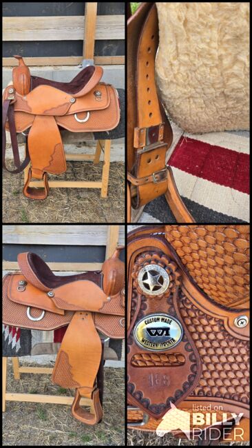 Western Sattel Western Imports Basket Reiner Pad Gurt Vorderzeug, Western Imports  Basket Reiner , Nicole Baumgärtel , Western Saddle, Ronneburg , Image 25