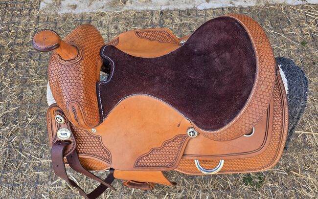 Western Sattel Western Imports Basket Reiner Pad Gurt Vorderzeug, Western Imports  Basket Reiner , Nicole Baumgärtel , Western Saddle, Ronneburg , Image 16