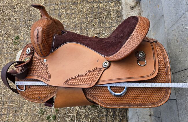 Western Sattel Western Imports Basket Reiner Pad Gurt Vorderzeug, Western Imports  Basket Reiner , Nicole Baumgärtel , Western Saddle, Ronneburg , Image 21