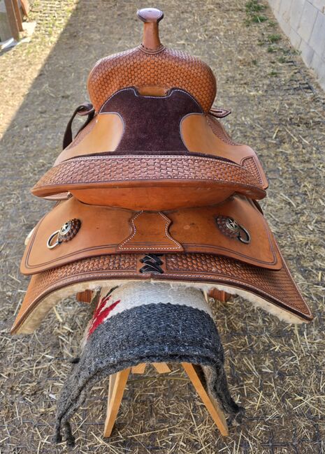 Western Sattel Western Imports Basket Reiner Pad Gurt Vorderzeug, Western Imports  Basket Reiner , Nicole Baumgärtel , Western Saddle, Ronneburg , Image 24