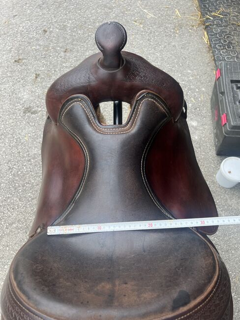 Westernsattel Montana 194, Montana Saddlery 194, Christina, Western Saddle, Bruckenholz, Image 4