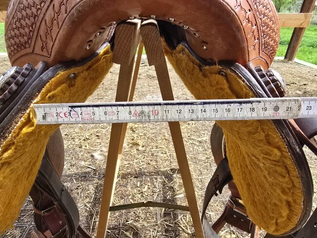 Western Sattel Reining Westernsattel Full Quarter, Gustom Germany  EE SADDLERY & TACK , Nicole Baumgärtel , Siodło westernowe , Ronneburg , Image 7