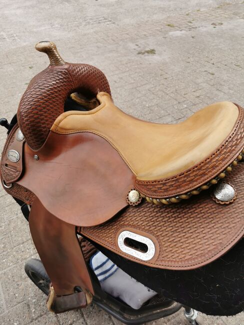 Westernsattel Reitsattel, Deuber und Partner C1039 , Brunken , Western Saddle, Hude, Image 2