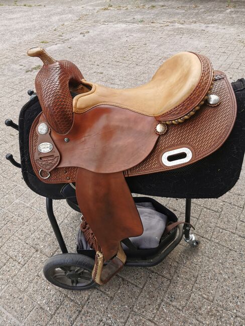 Westernsattel Reitsattel, Deuber und Partner C1039 , Brunken , Western Saddle, Hude