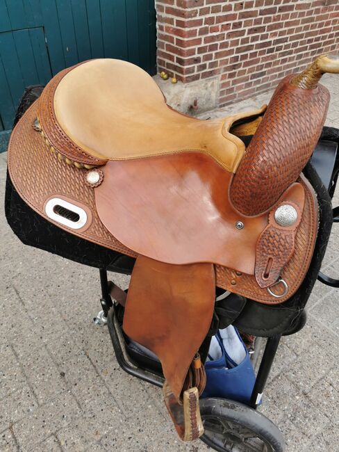 Westernsattel Reitsattel, Deuber und Partner C1039 , Brunken , Western Saddle, Hude, Image 5