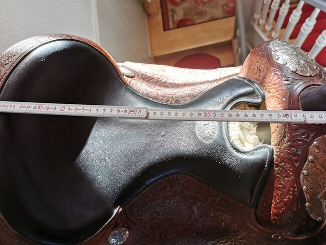 Westernsattel Showsattel 16", Double TT Rainer, Petra Zünd, Western Saddle, Zella-Mehlis, Image 6