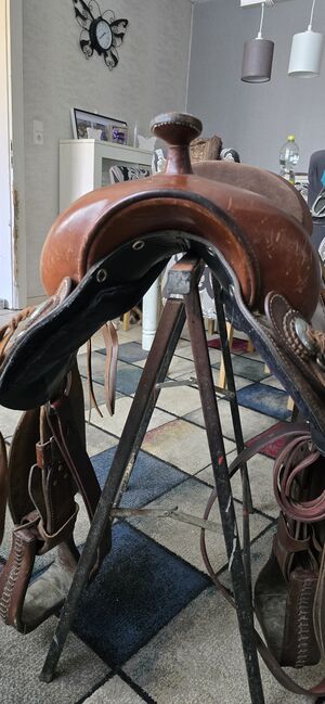 Westernsattel Silverado kurz Lederbaum, Colorado Saddlery , Sabrina Forger , Western Saddle, Heinsberg, Image 2