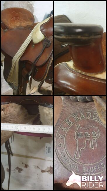 Westernsattel SQ, K&B Saddlery, Kathrin, Western Saddle, Waldbrunn Westerwald, Image 9