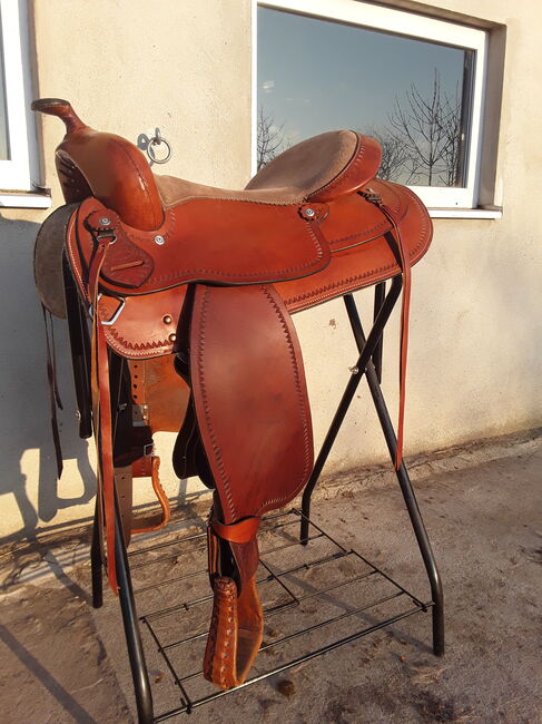 Westernsattel Stonedeek etwas breit 16er, Stonedeek , Schmidt, Western Saddle, Schönwölkau, Image 2