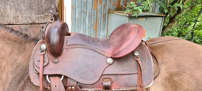 Westernsattel dick gepolstert, Scheurich Michele , Western Saddle, Niedernberg