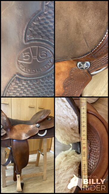 Westernasattel Tom Winter, Tom Winter Masssattel für Vollblutaraber, Hanny Ryser, Western Saddle, Huttw, Image 6