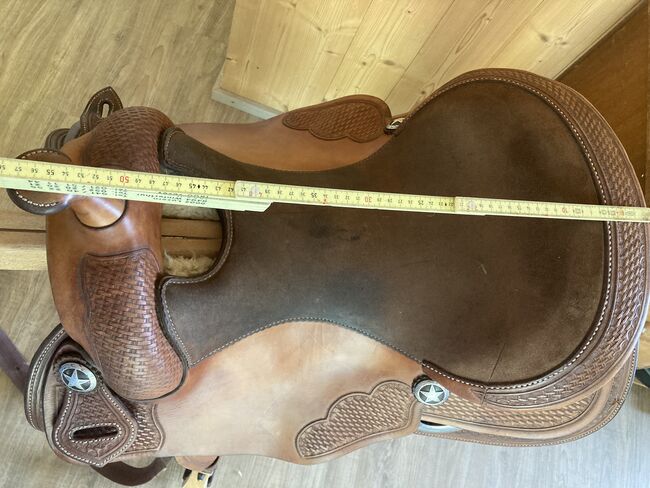 Westernasattel Tom Winter, Tom Winter Masssattel für Vollblutaraber, Hanny Ryser, Western Saddle, Huttw, Image 4