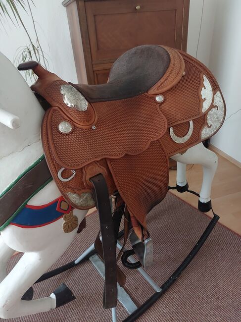 Westernsattel, Triple W Platinum HB 02, Heidi Lesner, Western Saddle, Illerich