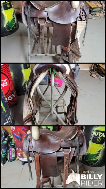 Western saddle, Shana, Western Saddle, Gray Court, Image 4
