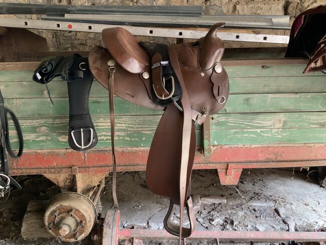Westernsattel, Ulrike Meilgen, Western Saddle, Saarbrücken