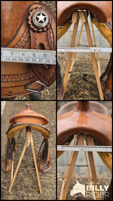 Western Sattel Westen Imports Roudskirt Semi Quarter Westernsattel, Western Imports  Roudskirt , Nicole Baumgärtel , Western Saddle, Ronneburg , Image 21