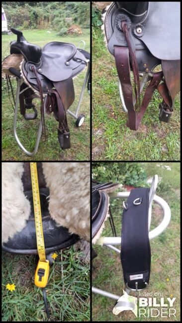 Westernsattel Winnipeg Rawhide Kanada 16 Zoll schmale Pferde, Winnipeg Rawhide, Vanessa Müller , Western Saddle, Salzwedel OT Eversdorf, Image 15