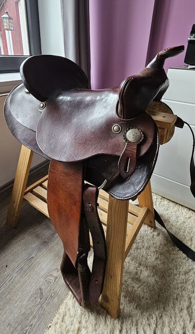 Westernsattel mit Reinsmann Satteldecke, Knusperkeks, Western Saddle, Morsbach, Image 9