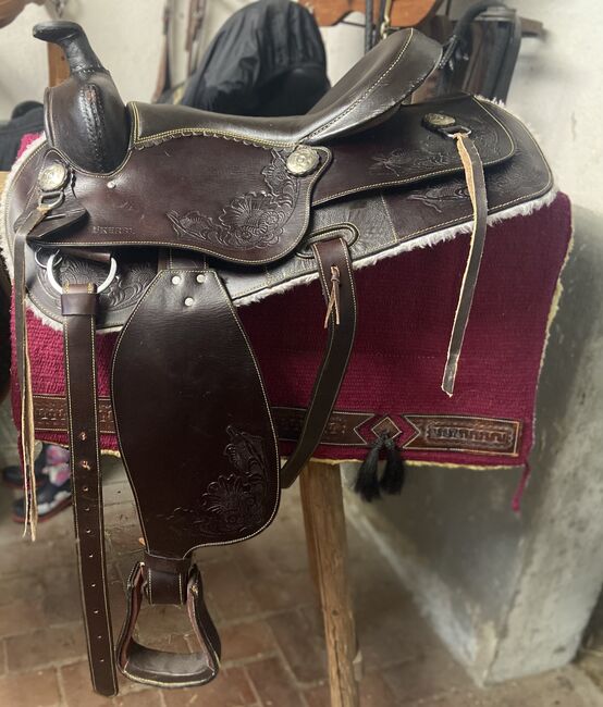 Westernsattel 16", Kerbl 32898 , Annemarie Mälzer, Western Saddle, Altenburg