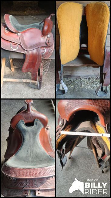 Westernsattel - breit - Warmblut, Steffi, Western Saddle, Weiden , Image 7