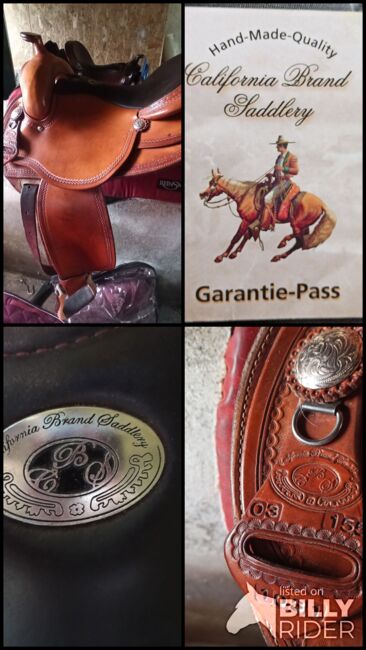 Westernsattel, California Brand Saddlery, Sylvia Haneklaus, Western Saddle, Nordhorn, Image 11