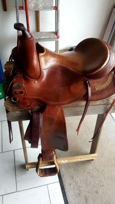 Westernsattel Deuber 02 1330 14kg, Deuber / Double saddlery/CC custom brand  02 1330 , RA, Girths & Cinches, Holzminden , Image 4