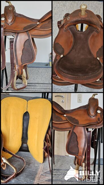 Westernsattel Deuber Flex Fit Vario, Deuber und Partner 7705 Memphis Reiner, Nicole Koch , Western Saddle, Baar, Image 6