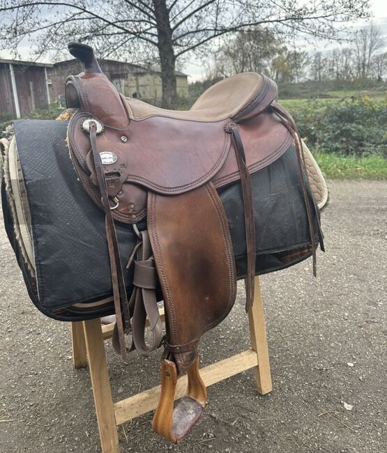 Westernsattel Deuber & Partner 1031 KW 03 16", Deuber & Partner 1031, Mandy Wasmund, Western Saddle, Mellenthin