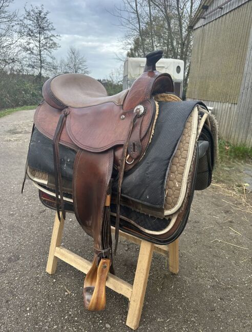 Westernsattel Deuber & Partner 1031 KW 03 16", Deuber & Partner 1031, Mandy Wasmund, Western Saddle, Mellenthin, Image 2