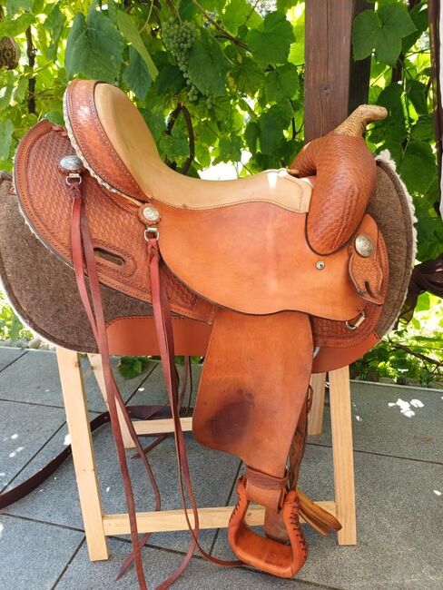 Westernsattel Deuber&Partner 1039, Deuber&Partner 02-155 1039, Christine Wiesner, Western Saddle, Marktl am Inn, Image 3