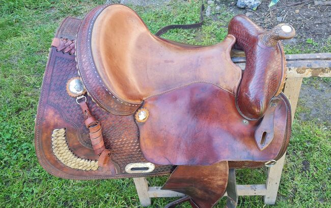 Westernsattel (Deuber & Partner), Deuber & Partner Westernsattel, Andrea, Western Saddle, Protzen, Image 2