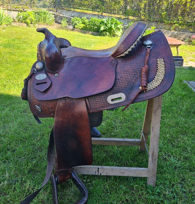 Westernsattel (Deuber & Partner), Deuber & Partner Westernsattel, Andrea, Western Saddle, Protzen