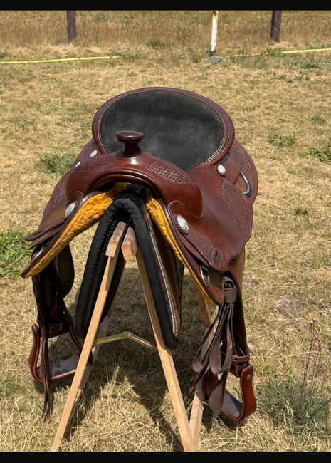 Westernsattel Deuber SM Allrounder 16 Zoll, Deuber SM Allrounder, Wiebke Hermyt, Western Saddle, Bernau bei Berlin, Image 2