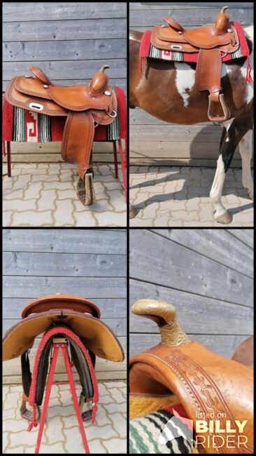 Westernsattel Double C Saddlery, Double C Saddlery Deuber 7071 DBL/3/16, Sarah, Western Saddle, Wolfsberg, Image 18