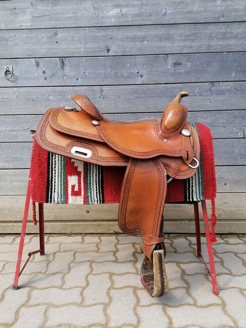 Westernsattel Double C Saddlery, Double C Saddlery Deuber 7071 DBL/3/16, Sarah, Western Saddle, Wolfsberg