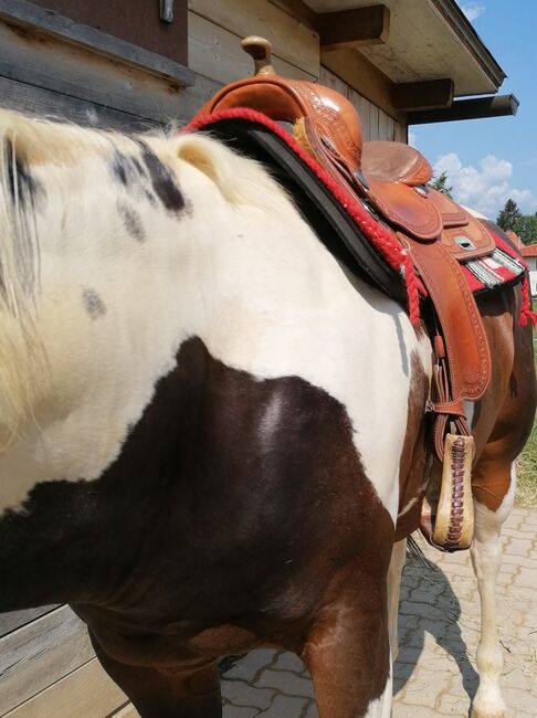 Westernsattel Double C Saddlery, Double C Saddlery Deuber 7071 DBL/3/16, Sarah, Western Saddle, Wolfsberg, Image 3