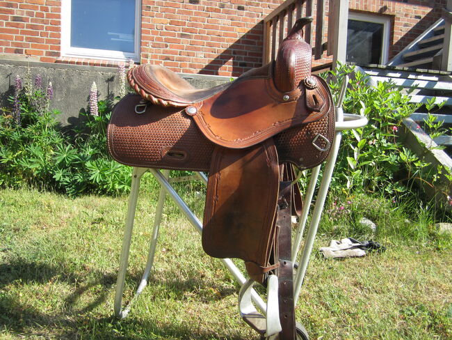 Westernsattel für breite Pferde zu verkaufen, EE Saddlery + Tack, Jutta Bunk, Western Saddle, Welle, Image 12