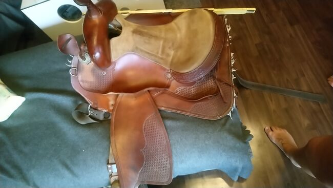 Westernsattel für große Pferde mit viel Wiederrist, Westernsattel, Ina, Western Saddle, Epfach