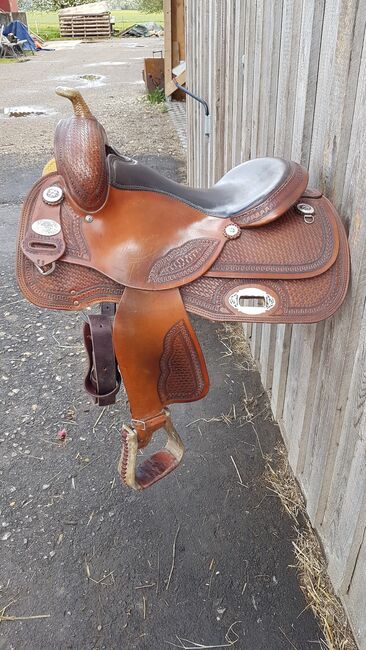 Westernsattel von Deuber & Partner, Double C, Deuber und Partner  TL 7071, Sybille, Western Saddle, Neu-Ulm 