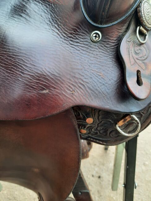Sehr gut erhaltener Westernsattel, Jenny Mokosch, Western Saddle, Dinslaken, Image 9
