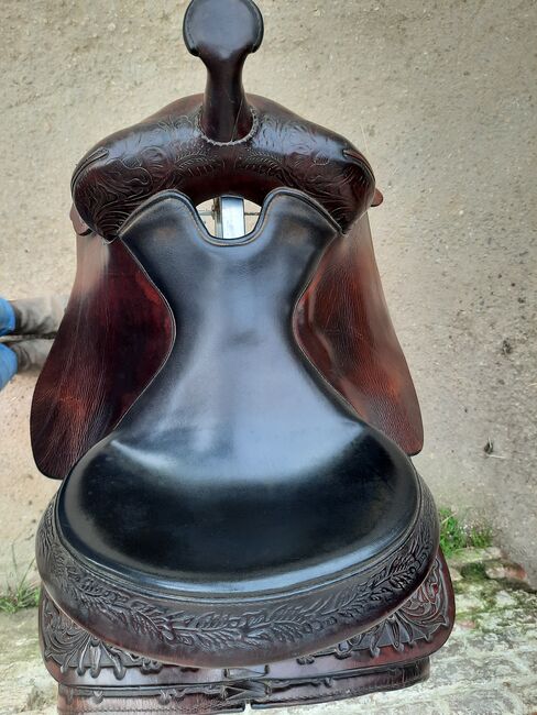 Sehr gut erhaltener Westernsattel, Jenny Mokosch, Western Saddle, Dinslaken, Image 2