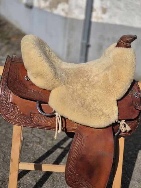 Western-Sattel mit Lammfell – Handgefertigte Qualität für höchsten Reitkomfort, Privat, Western Saddle, Blankenheim , Image 4