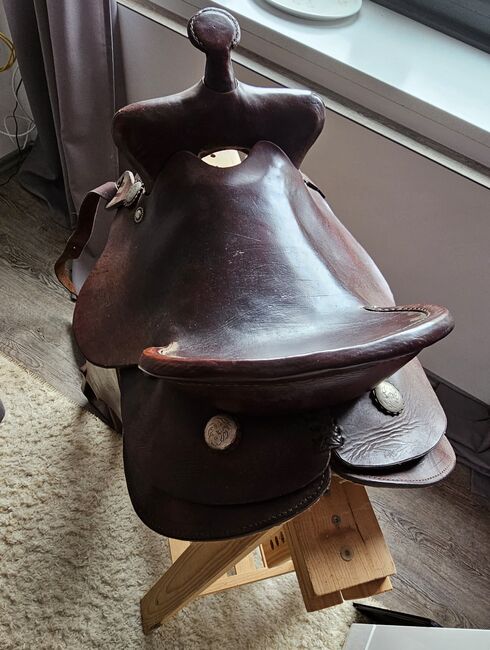 Westernsattel mit Reinsmann Satteldecke, Knusperkeks, Western Saddle, Morsbach, Image 13