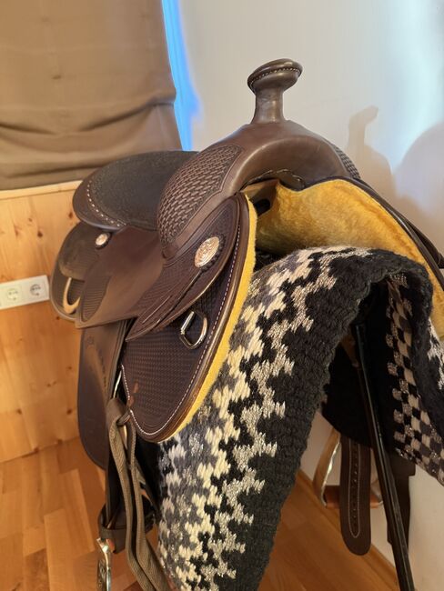 Westernsattel NEU, Triple W Platinum, Franziska Lapper, Western Saddle, Volders, Image 2