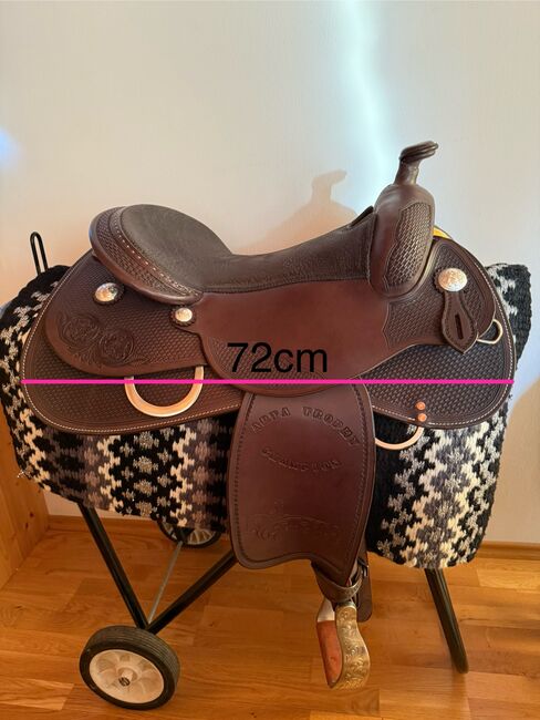 Westernsattel NEU, Triple W Platinum, Franziska Lapper, Western Saddle, Volders